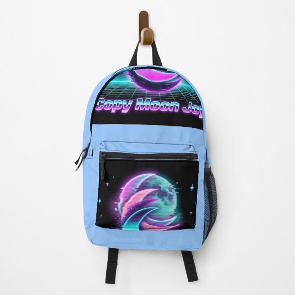 Item preview, Copy Moon Joy – Neon Retro Moon Aesthetic & Space Glitch Art designed and sold by ArtsyExplorer.