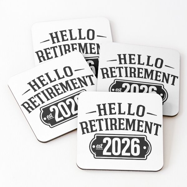 Item preview, Hello Retirement est. 2026 , Retirement designed and sold by CloudyPress.