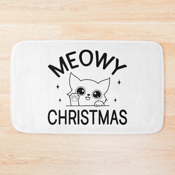 Item preview, Meowy Christmas Funny Cat Quote - Festive Holiday Feline Gift designed and sold by FuzionRaptor.