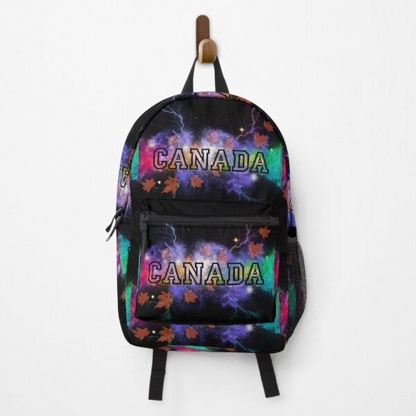 Item preview, Canada Watercolor Splash Rainbow Maple Leaf Art designed and sold by cabana.space.