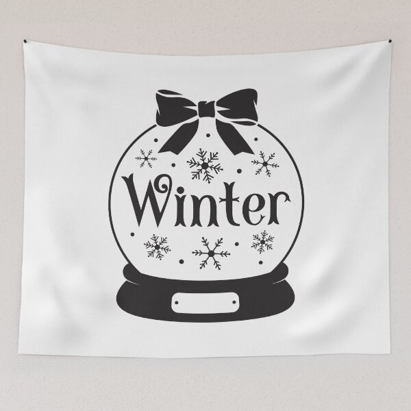 Item preview, Winter Snow Globe designed and sold by Texas Southern Studio.