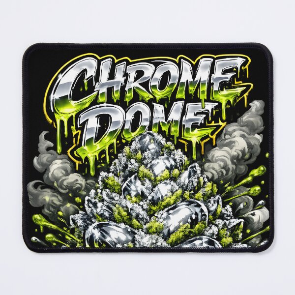 Item preview, Chrome Dome Graffiti Print | Shiny Diesel Gassy Hybrid designed and sold by WAUZ.