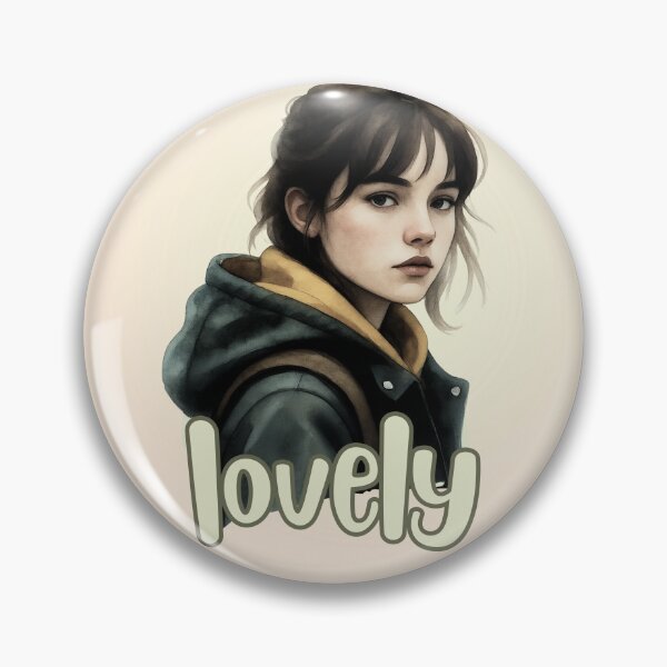 Item preview, Lovely Watercolor Portrait – Artistic Girl in Teal Hoodie designed and sold by PriyaMagic.
