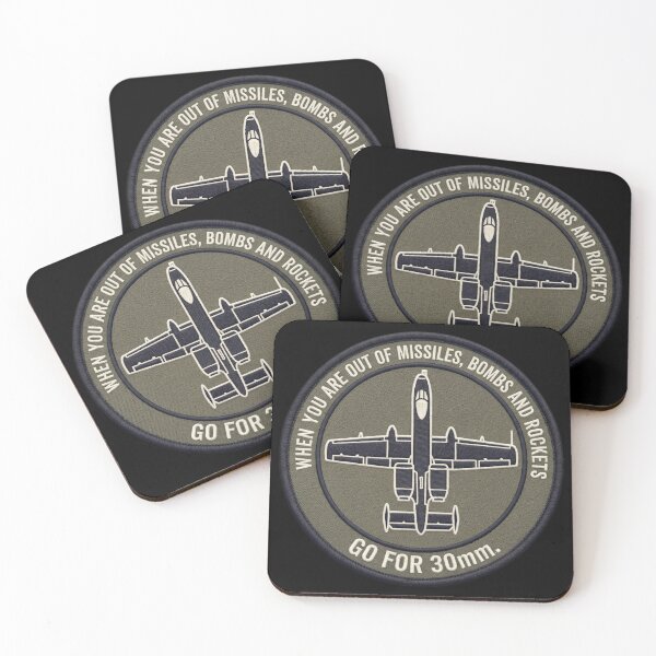 Item preview, A-10 Warthog 30mm Cannon Tactical Humor Emblem designed and sold by ArtDreams92.