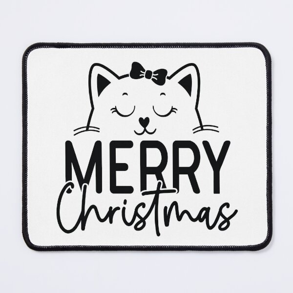 Item preview, Merry Christmas Cat Graphic - Classic Festive Feline Holiday Gift designed and sold by FuzionRaptor.
