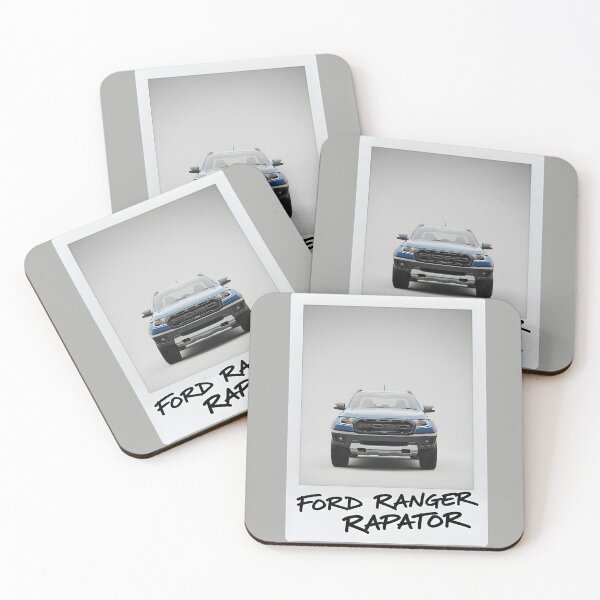 Item preview, Blue Ford Ranger Raptor Retro Style Off-Road Truck Art designed and sold by Motorline44.