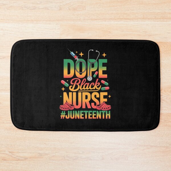 Item preview, Dope Black Nurse Juneteenth  designed and sold by jkrphoto.