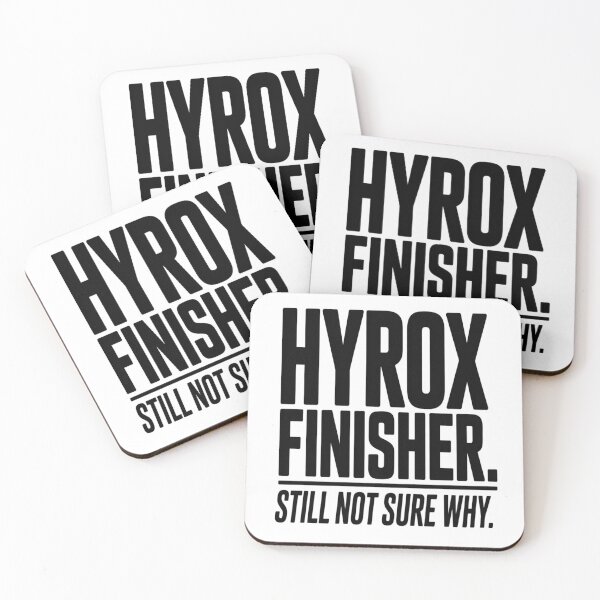 Item preview, HYROX Finisher Still Not Sure Why Funny Workout Shirt designed and sold by The Shared Suffering Collective.