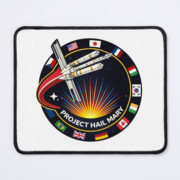 Item preview, Space Mission Patch - Project Hail Mary designed and sold by hesjustken.