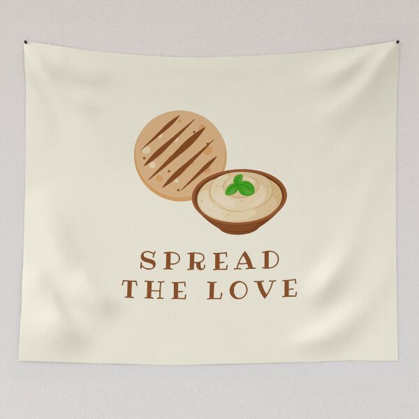 Item preview, Spread the Love Hummus and Pita Bread designed and sold by rd-rd2b-apparel.