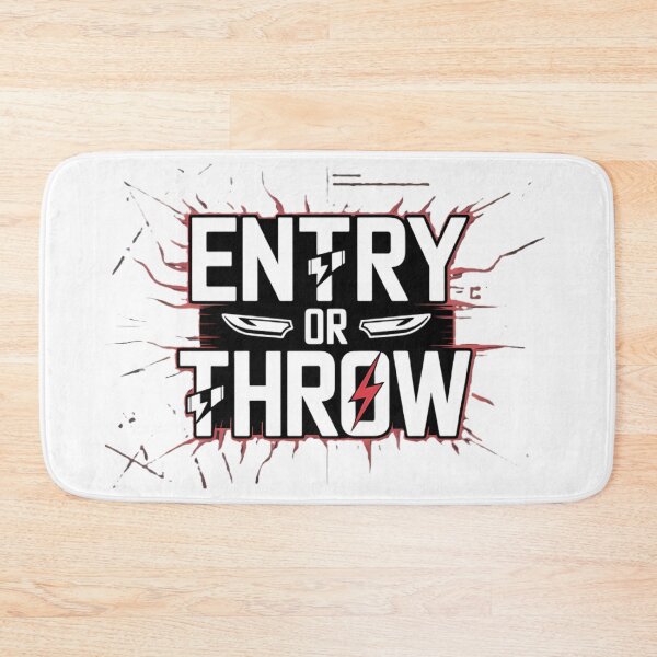 Item preview, ENTRY OR THROW Valorant T-Shirt | Edgy Toxic Gamer Tee designed and sold by Abhi0.