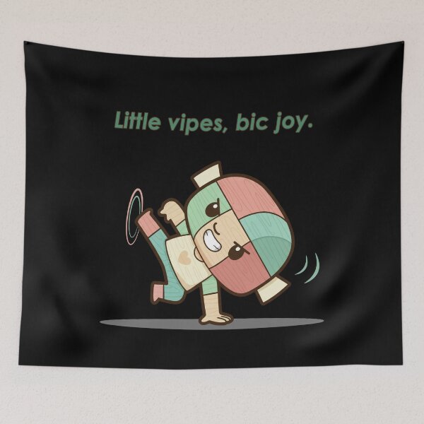 Item preview, Pastel Breakdance Buddy – Little Vipes, Big Joy designed and sold by Herzbaumatelier.