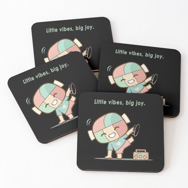 Item preview, Pastel Dance Buddy – Cheerful Retro Groove designed and sold by Herzbaumatelier.