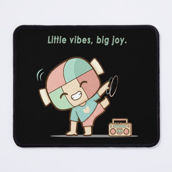 Item preview, Pastel Dance Buddy – Cheerful Retro Groove designed and sold by Herzbaumatelier.