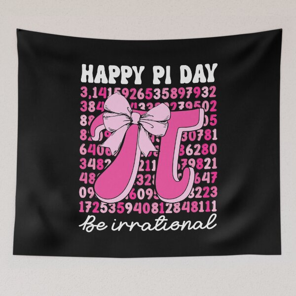 Item preview, Happy Pi Day Be Irrational Girls Bow designed and sold by lonaarts8.