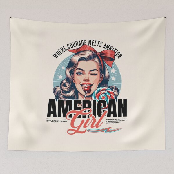 Item preview, American Girl: Where Courage Meets Ambition designed and sold by DaniStone22.