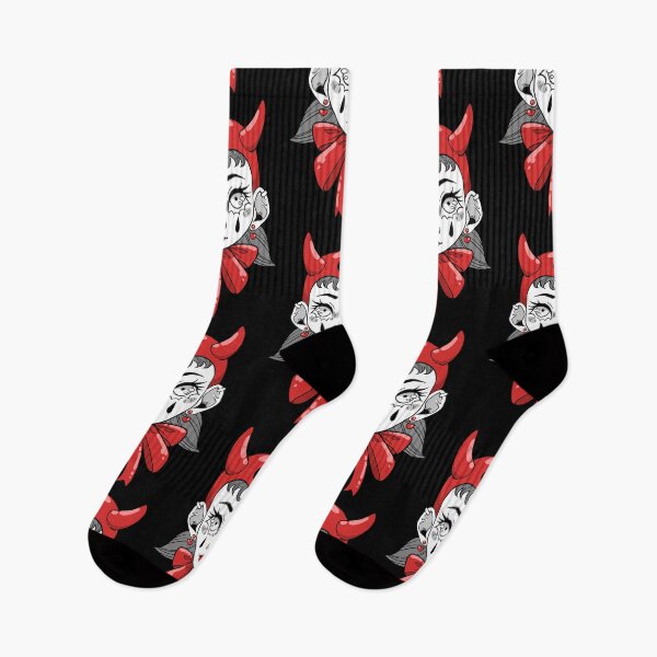 Item preview, Cute Devil Girl Clown designed and sold by blacknoisyblue.