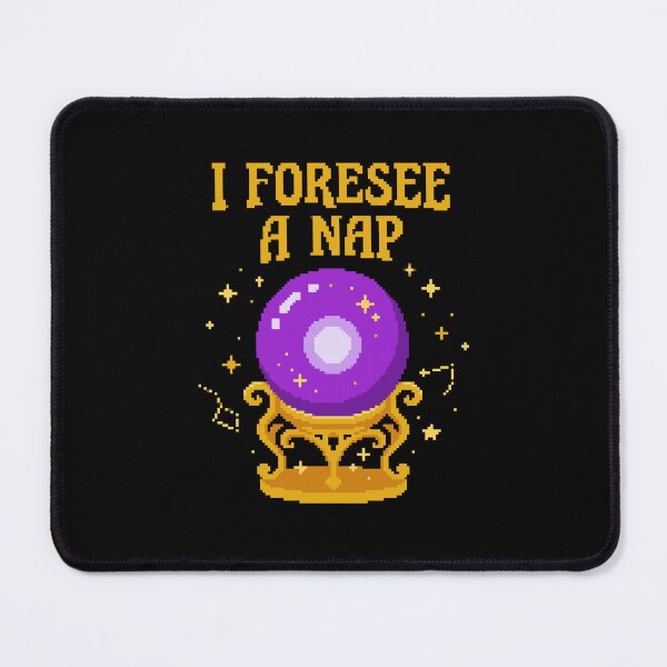 Item preview, I Foresee A Nap - Funny Pixel Art Psychic Crystal Ball designed and sold by artistastshirt.