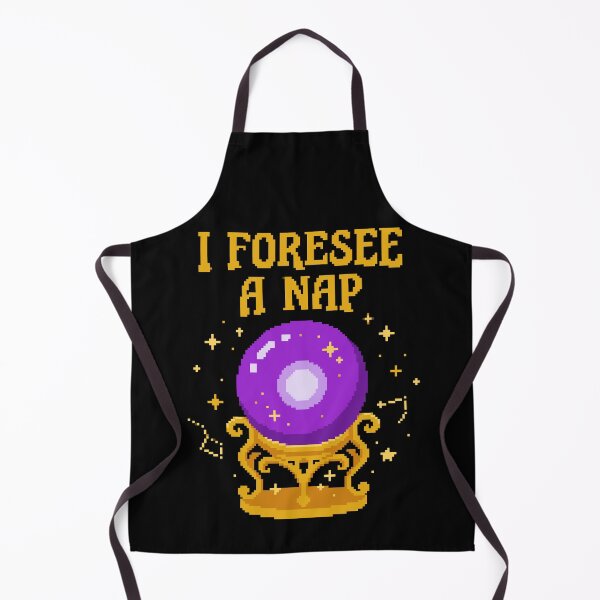 Item preview, I Foresee A Nap - Funny Pixel Art Psychic Crystal Ball designed and sold by artistastshirt.