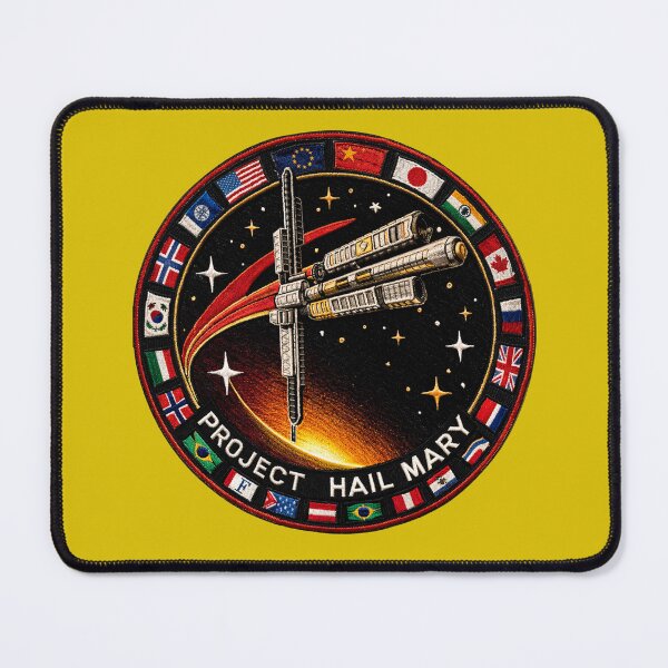 Item preview, Project Hail Mary Space Mission Patch designed and sold by hesjustken.