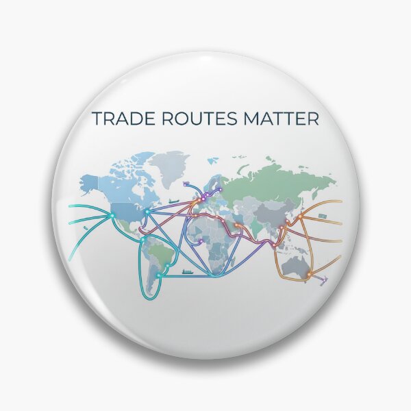 Item preview, transporte marítimo, comercio oceánico, rutas comerciales, comercio mundial, petróleo crudo designed and sold by TrueArtVibes.
