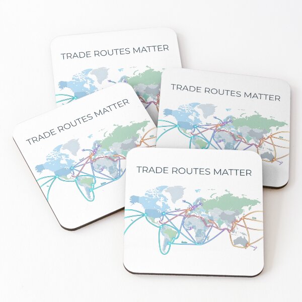 Item preview, shipping, ocean trade, sea transport, trade routes, global trade, crude oil designed and sold by TrueArtVibes.