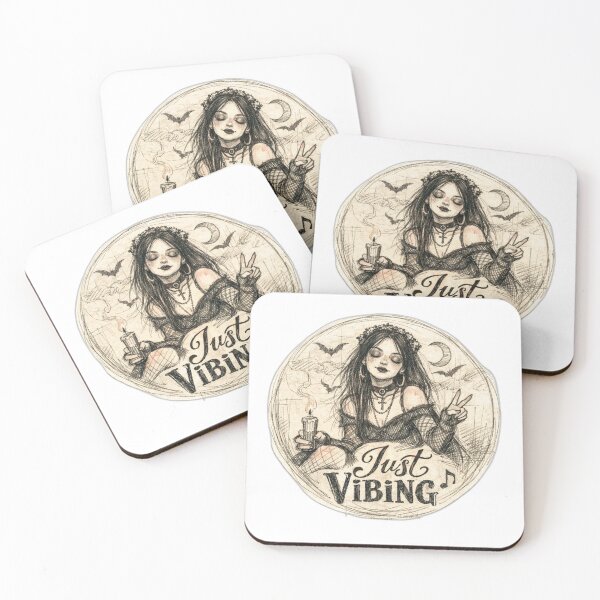Item preview, GOTHIC GIRL JUST VIBING designed and sold by gothelis.