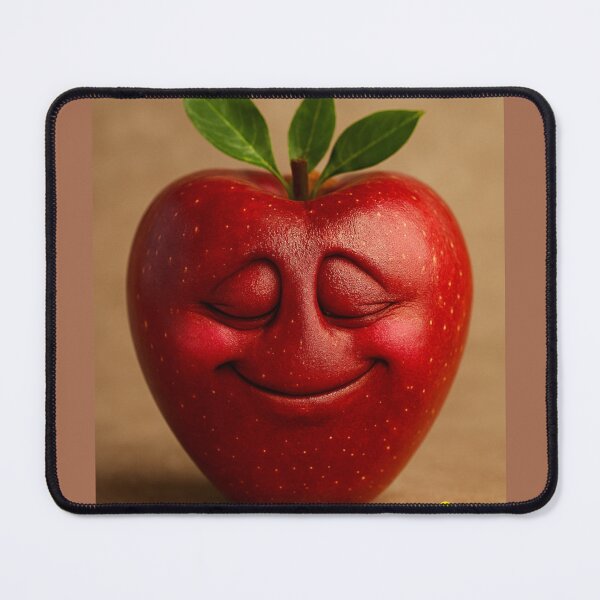Item preview, Peaceful Apple With a Gentle Smile designed and sold by NOMISKISAW.