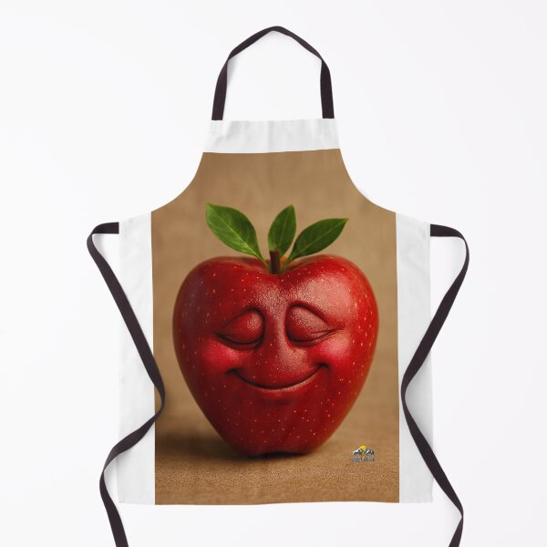 Item preview, Peaceful Apple With a Gentle Smile designed and sold by NOMISKISAW.