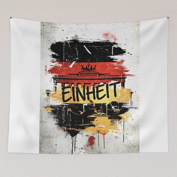 Item preview, German Unity Berlin Brandenburg Gate Street Art designed and sold by Ascooepics.