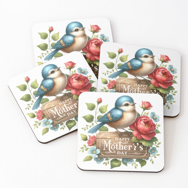 Item preview, Floral Bluebird Mother’s Day Cute Gift designed and sold by CoolTShirtDesign.