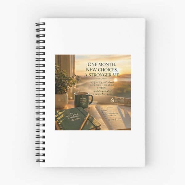 Item preview, Journey of Health designed and sold by GreensnGlucose.