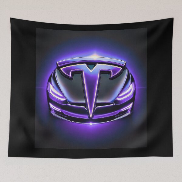 Item preview, tesla logo art designed and sold by TEEJAMBOREE.