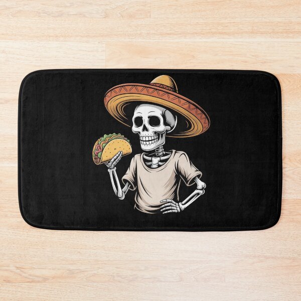 Item preview, Skeleton Eating Tacos Cinco De Mayo Fiesta Mexican Festival designed and sold by BHMARTS.