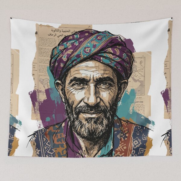 Item preview, The Old Silk Road Merchant designed and sold by Honu2025.