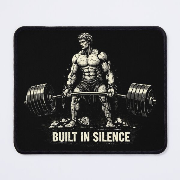 Item preview, Built In Silence - Greek Statue Powerlifting designed and sold by EXILE Art Co.