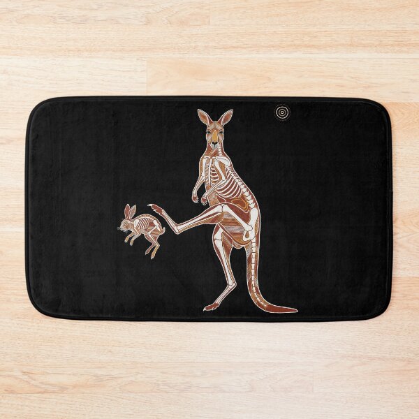 Item preview, Native Justice: Vintage Kangaroo Kicking Rabbit Print designed and sold by FreiherrPK.