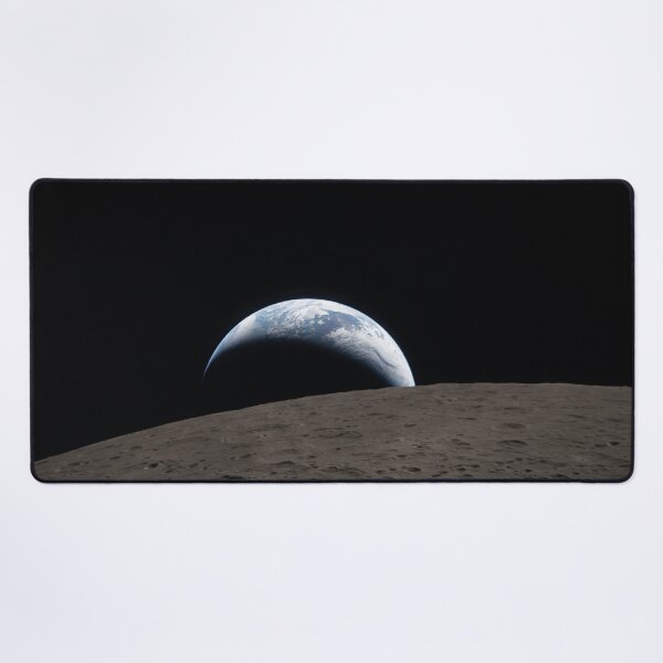 Item preview, Earthset from the Moon – Artemis II NASA Space Photography | Lunar Horizon Earthrise Reverse designed and sold by DiamondSkyShirt.