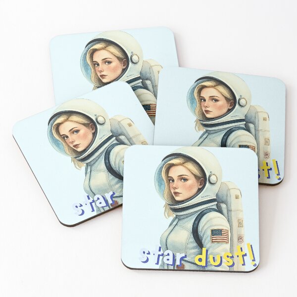 Item preview, Astronaut and Star Dust - Galaxy Space Art designed and sold by PriyaMagic.