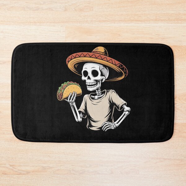 Item preview, Skeleton Eating Tacos Cinco De Mayo Fiesta Mexican Festival designed and sold by BHMARTS.