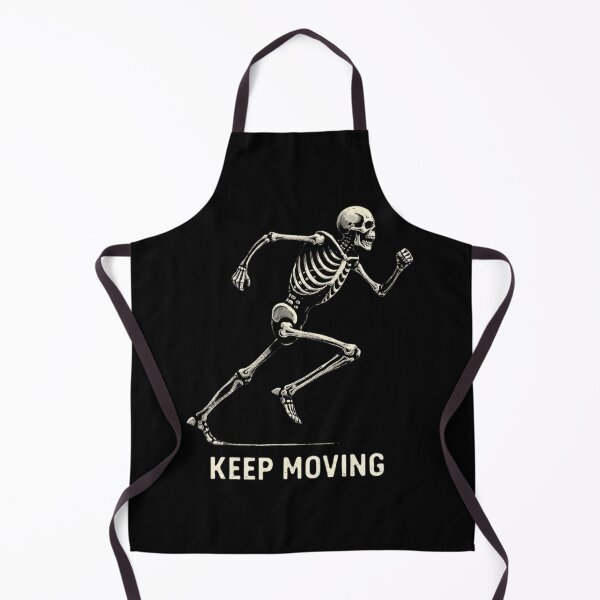 Item preview, Keep Moving - Skeleton Runner Sprint Art designed and sold by EXILE Art Co.