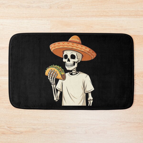 Item preview, Skeleton Eating Tacos Cinco De Mayo Fiesta Mexican Festival designed and sold by BHMARTS.