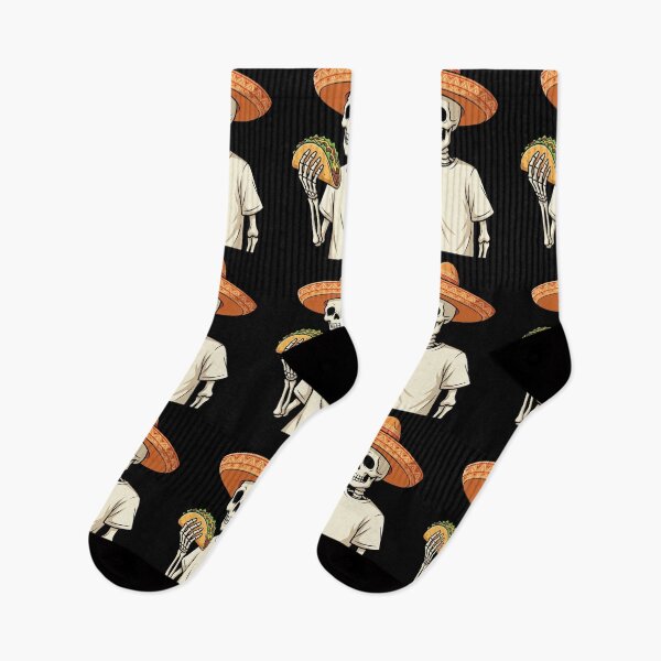 Item preview, Skeleton Eating Tacos Cinco De Mayo Fiesta Mexican Festival designed and sold by BHMARTS.