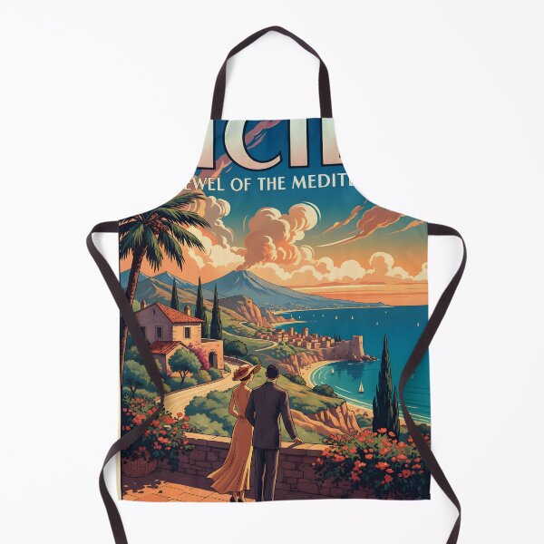Item preview, SICILY Travel Poster designed and sold by Robert Lacy.