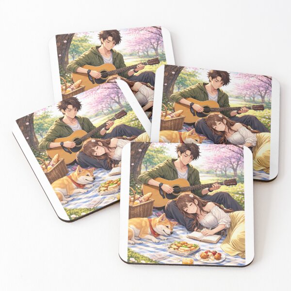 Item preview, The best memories - anime lovers - artists - dog lovers designed and sold by Substance_life.