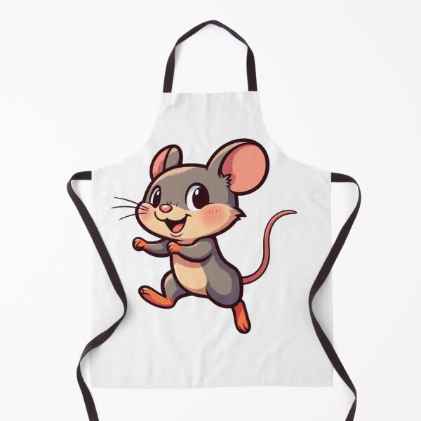 Item preview, Cute Happy Cartoon Mouse Fun Animal Art designed and sold by Hafcishop.