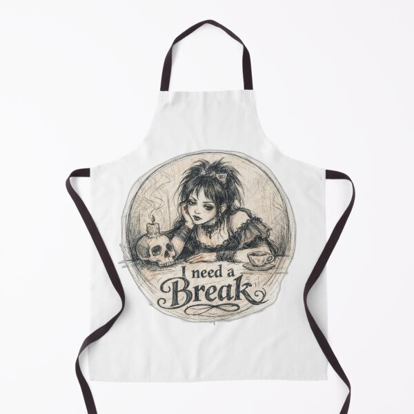 Item preview, GOTHIC GIRL I NEED A BREAK designed and sold by gothelis.