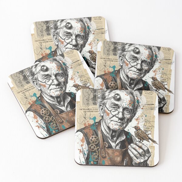Item preview, The Master Inventor of Mechanical Marvels designed and sold by Honu2025.