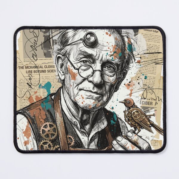 Item preview, The Master Inventor of Mechanical Marvels designed and sold by Honu2025.