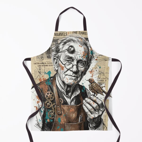 Item preview, The Master Inventor of Mechanical Marvels designed and sold by Honu2025.